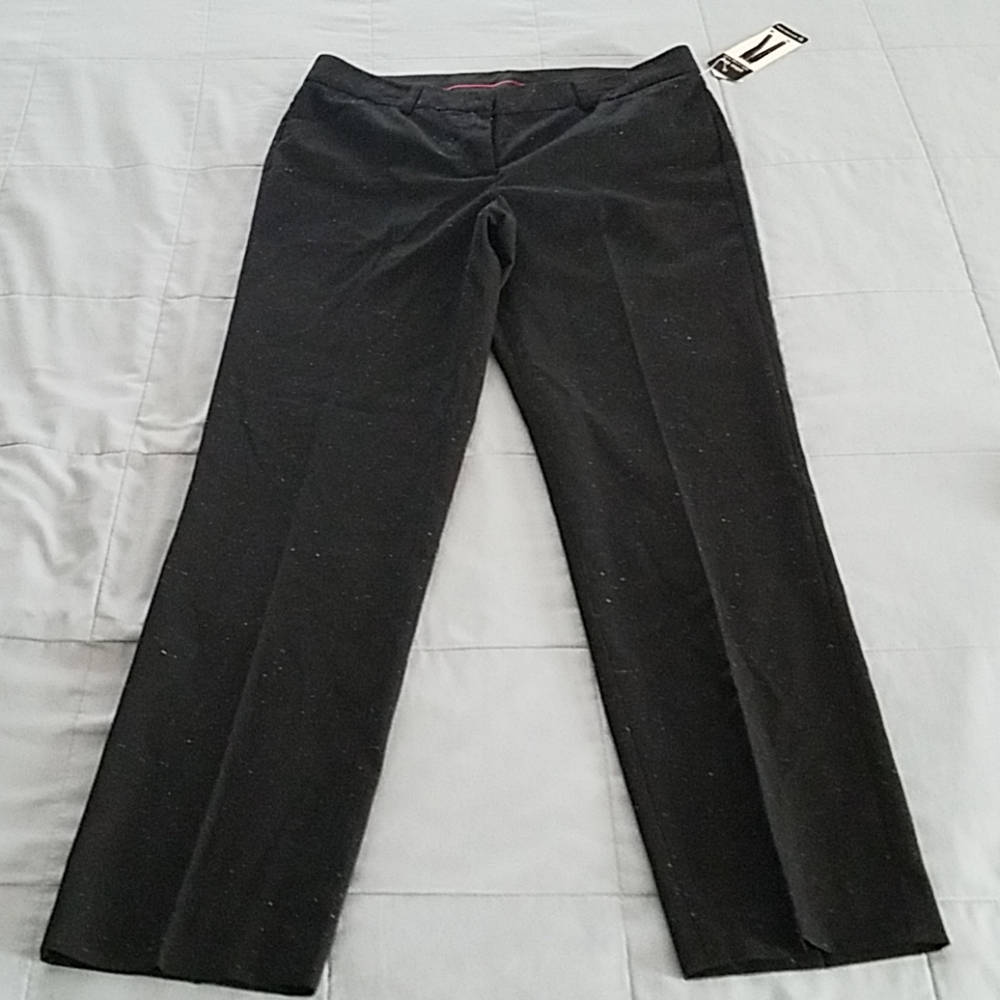 NWTS NEW DIRECTIONS SPECKLED SLACKS SIZE 6P